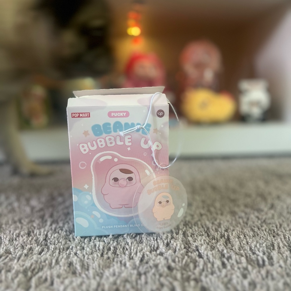 Pucky Bean Bubble Up Plush Pendant - Picture 5 of 5